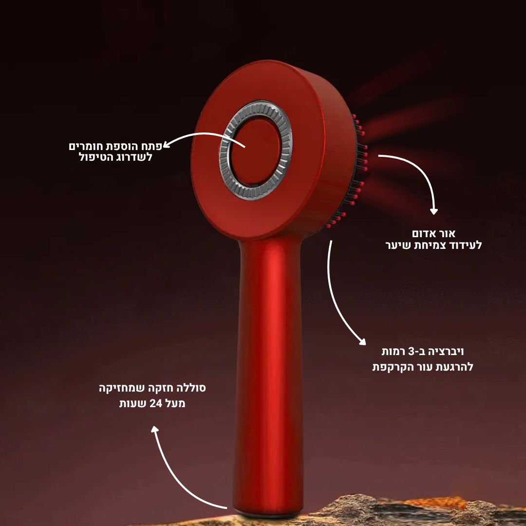 הדרך הטבעית והמוכחת מדעית להילחם בנשירת שיער. VibeGrow מחדש את צמיחת השיער שלך, ללא כימיקלים וללא תופעות לוואי.