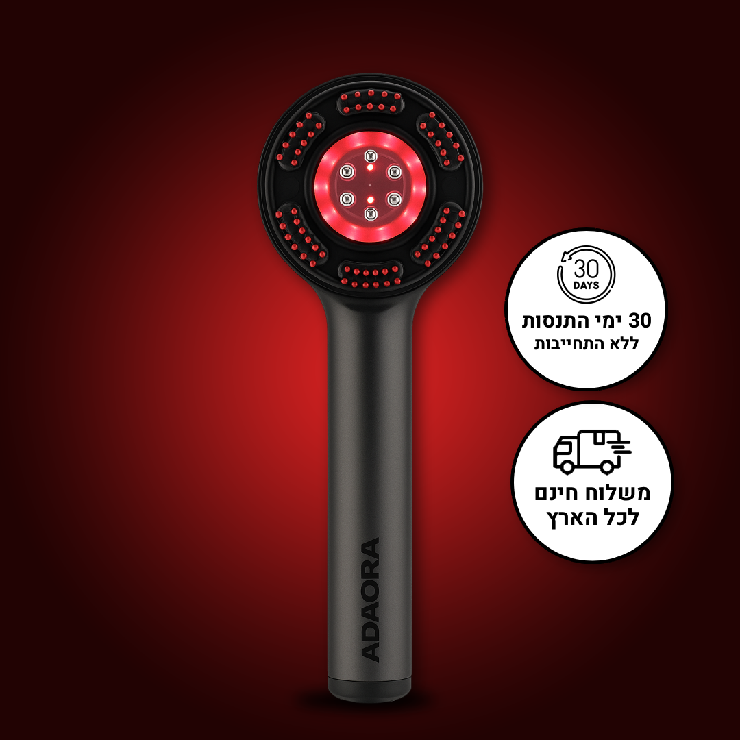 הדרך הטבעית והמוכחת מדעית להילחם בנשירת שיער. VibeGrow מחדש את צמיחת השיער שלך, ללא כימיקלים וללא תופעות לוואי.