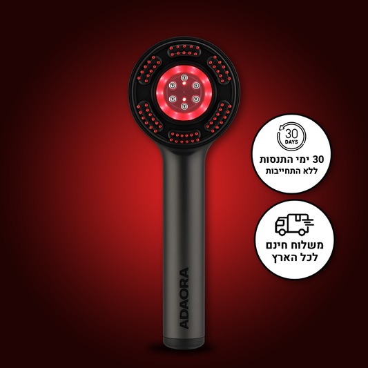 הדרך הטבעית והמוכחת מדעית להילחם בנשירת שיער. VibeGrow מחדש את צמיחת השיער שלך, ללא כימיקלים וללא תופעות לוואי.